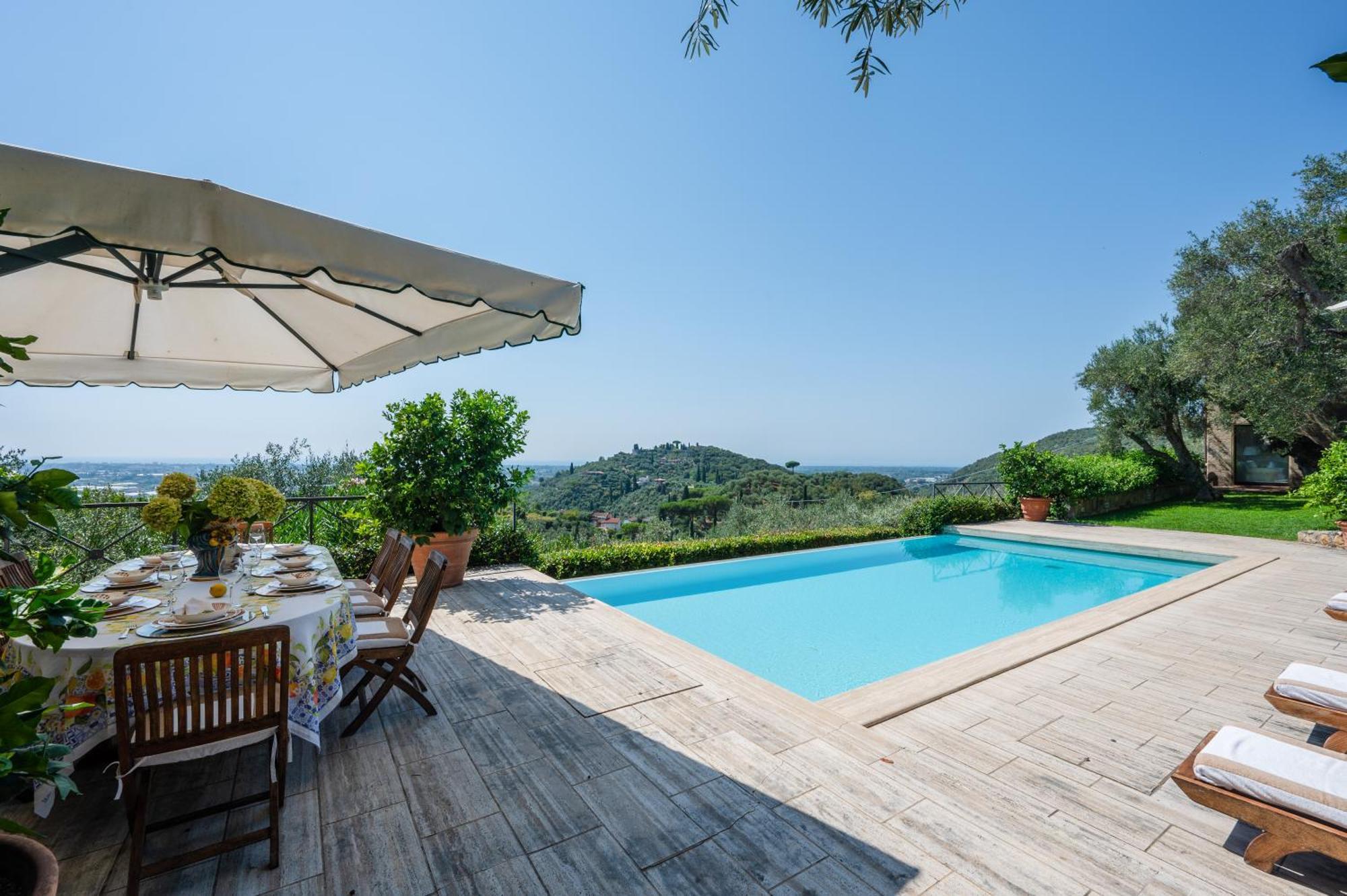 Villa Eden Forte Dei Marmi With Private Infinity Pool Santa Lucia  エクステリア 写真